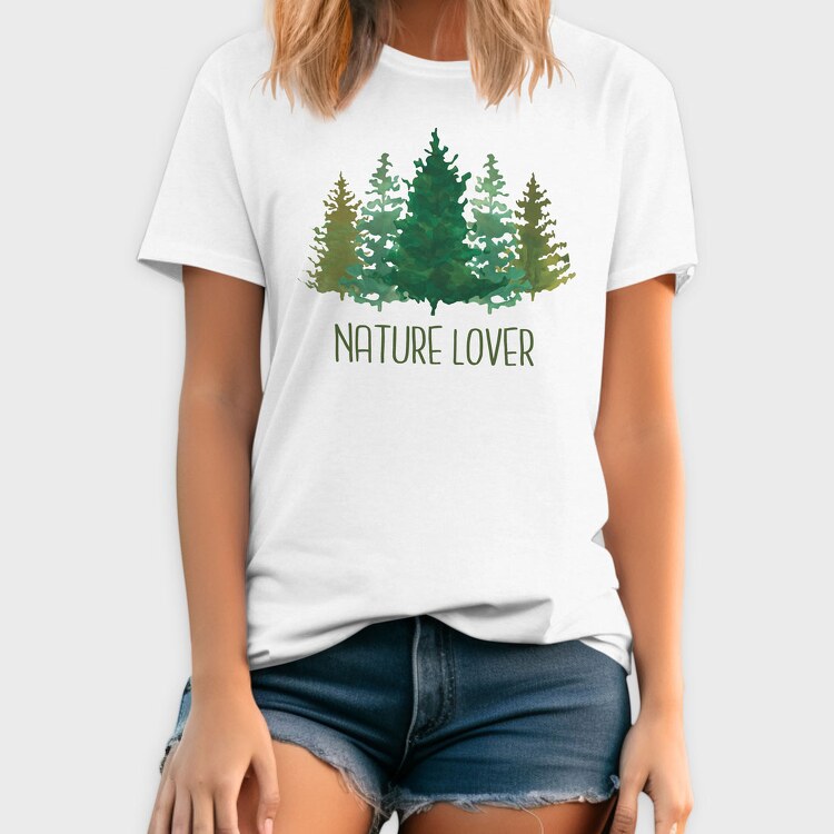 Nature Lover Pines, Tricou Barbati (Unisex)