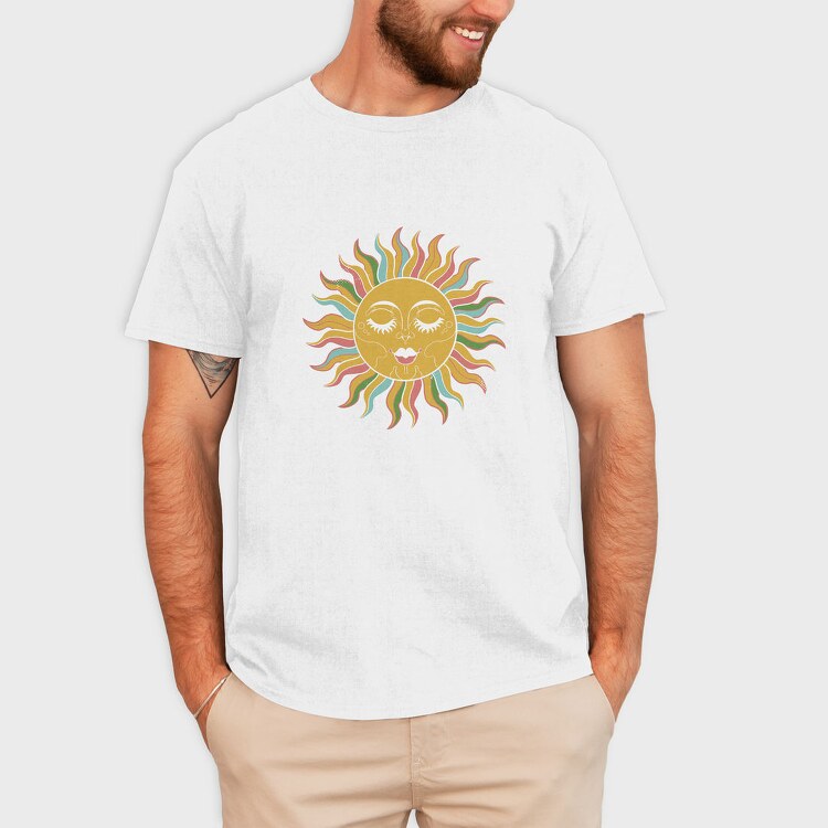 Resting Witchy Face Sun, Tricou Barbati (Unisex)