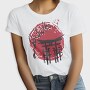 Japanese Temple Arch Ink With Tree, Tricou Femei