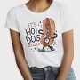 Hot Dog Cartoon Oclock, Tricou Femei