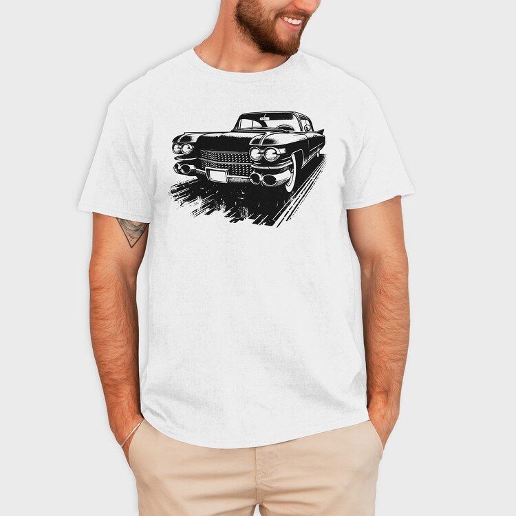 Classic Cadillac Sketch I M Classic, Tricou Barbati (Unisex)