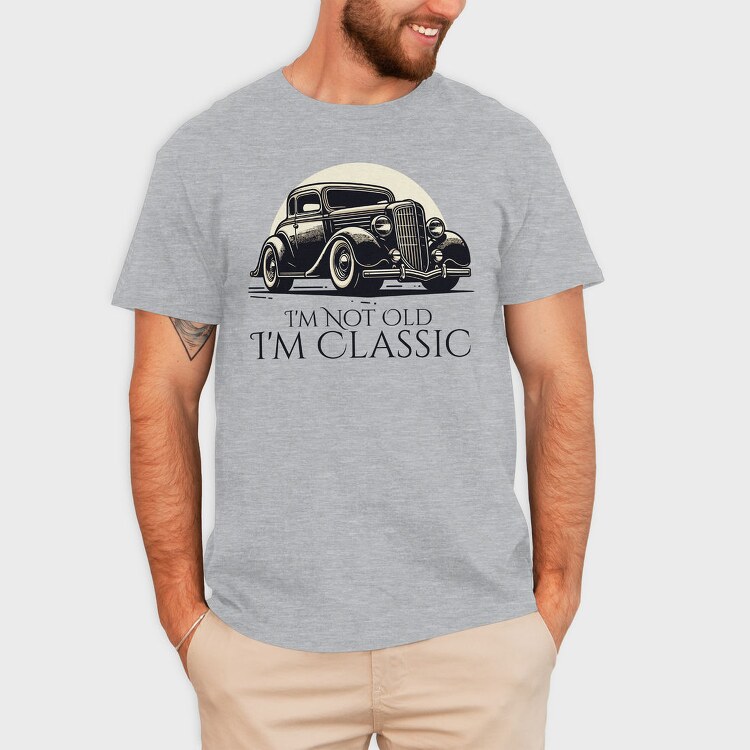 Classic Car Vintage I M Classic, Tricou Barbati (Unisex)