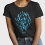 Dark Creature Demon Face Darkness, Tricou Femei