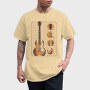 Classic Guitar Illustration, Tricou Barbati (Unisex)