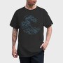 Japanese Wave, Tricou Barbati (Unisex)