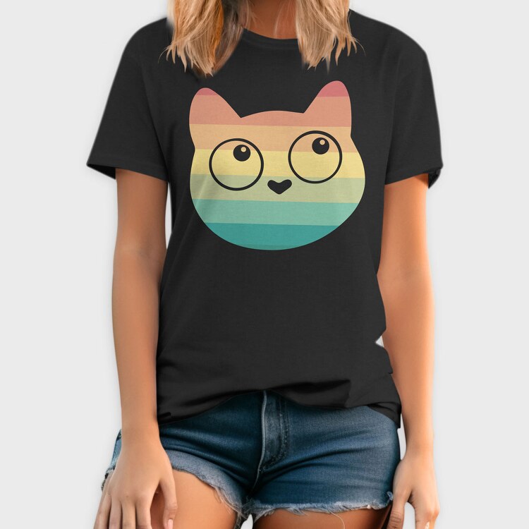 Retrocat, Tricou Barbati (Unisex)