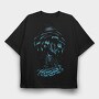 Dark Creature Demon Wings Darkness, Tricou Oversize Barbati (Unisex)