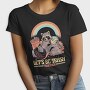 Raccoon Possum Garbage Rainbow, Tricou Femei