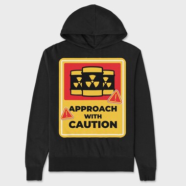 Caution Signal, Hanorac Oversize Barbati (Unisex)