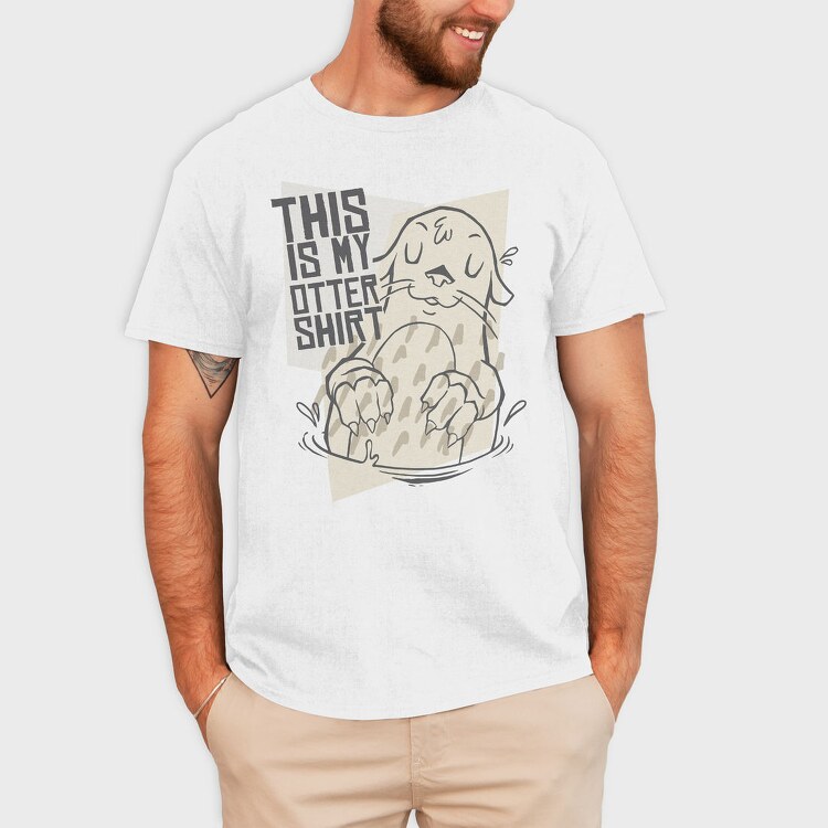 My Otter This Is My Otter, Tricou Barbati (Unisex)