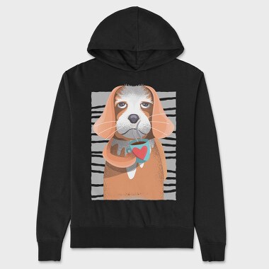 Cavalier King Charles, Hanorac Oversize Barbati (Unisex)