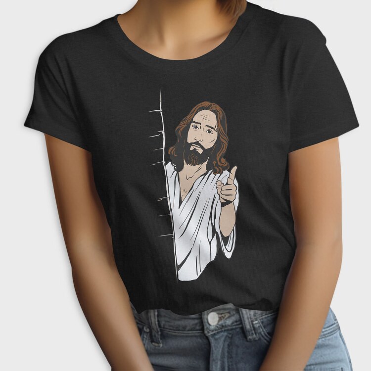 Jesus Judging Religion, Tricou Femei