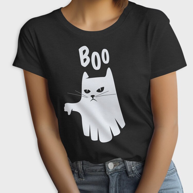 Ghost Cat Boo, Tricou Femei