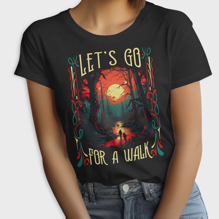 Dark Forest Horror Woods, Tricou Femei