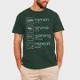 Anime And Gaming Routine Ramen Repeat, Tricou Barbati (Unisex)