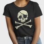 Jolly Roger Pirate Flag, Tricou Femei