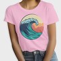 Retro Wave Art Vintage Wave, Tricou Femei