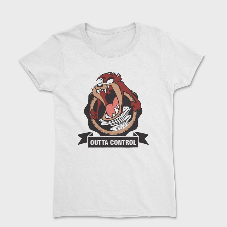 Tasmanian Devil Outta Control, Tricou Femei