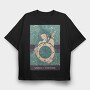Wheel Of Fortune Tarot, Tricou Oversize Barbati (Unisex)