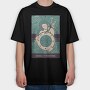 Wheel Of Fortune Tarot, Tricou Oversize Barbati (Unisex)