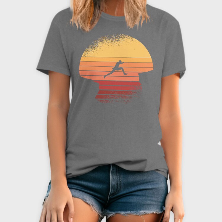 Jumping Man Retro, Tricou Barbati (Unisex)