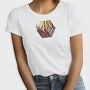 Deer Illustration Geometric Forest, Tricou Femei