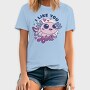 Wholesome Axolotl I Like You A Lot Quote, Tricou Barbati (Unisex)