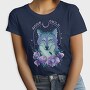Night Wolf Quote, Tricou Femei