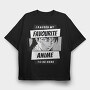 Anime Hobby, Tricou Oversize Barbati (Unisex)