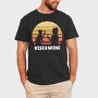Rise Wine Sunset And Wine, Tricou Barbati (Unisex)