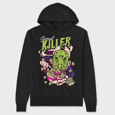 Cereal Killer, Hanorac Oversize Barbati (Unisex)