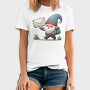 Delivery Gnome, Tricou Barbati (Unisex)
