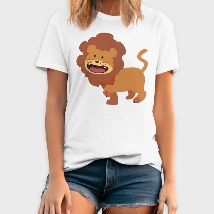 Roaring Lion King, Tricou Barbati (Unisex)