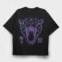 Roaring Lioness Blurred, Tricou Oversize Barbati (Unisex)