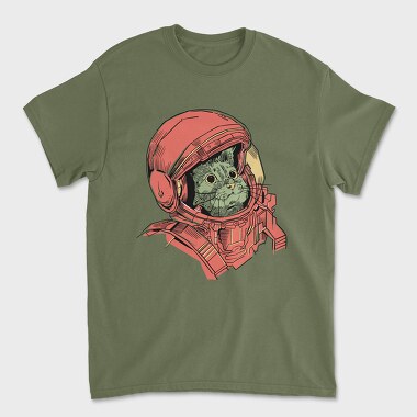 Tricou Barbati (Unisex), Cat Astronaut