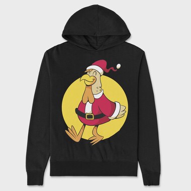 Chicken Santa, Hanorac Oversize Barbati (Unisex)