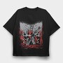 Demonic Metal, Tricou Oversize Barbati (Unisex)