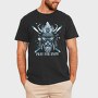 Nordic Skiing Viking God, Tricou Barbati (Unisex)