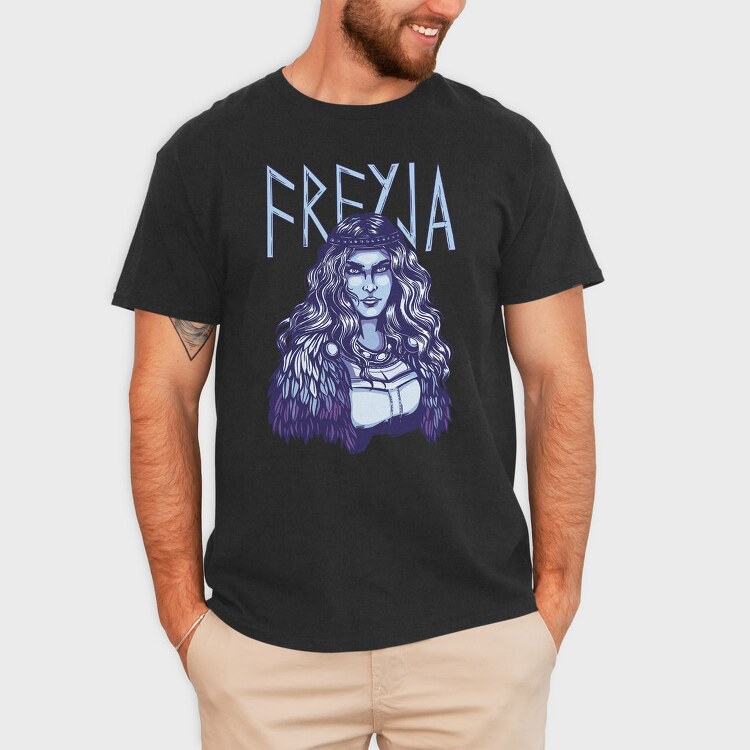 Norse Goddess Freyja, Tricou Barbati (Unisex)
