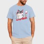 Wine Cat Drunk, Tricou Barbati (Unisex)