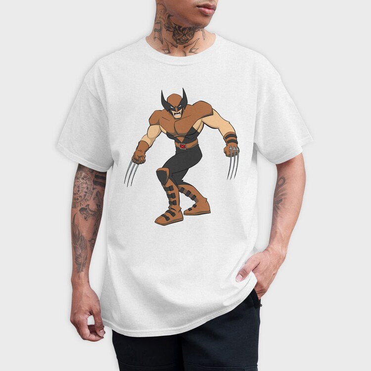 Cartoon Retro X Men 4, Tricou Barbati (Unisex)