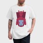 Devil With Cat Holding Kittens, Tricou Barbati (Unisex)