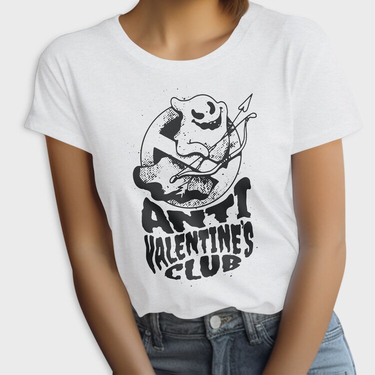 Anti Valentine S Day Ghost Club, Tricou Femei