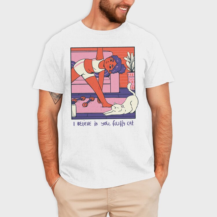 Comfy Chill Girl 5, Tricou Barbati (Unisex)