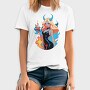 Devilish Pinup Girl, Tricou Barbati (Unisex)