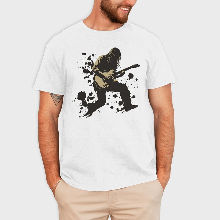 Rockstar Guitarist, Tricou Barbati (Unisex)