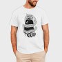 Cartoon Wizard Wolf Fantasy Grumpy Club, Tricou Barbati (Unisex)