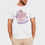 Unicorn Dad Cartoon Papacorn, Tricou Barbati (Unisex)