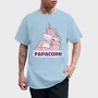 Unicorn Daddy And Baby Papacorn, Tricou Barbati (Unisex)