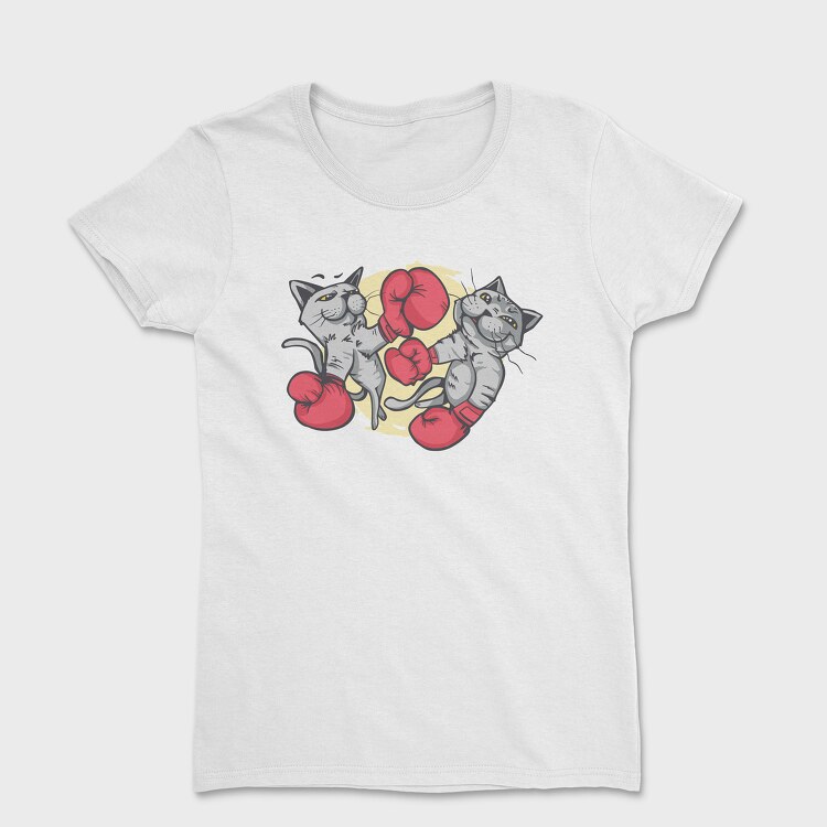 Boxing Cats, Tricou Femei